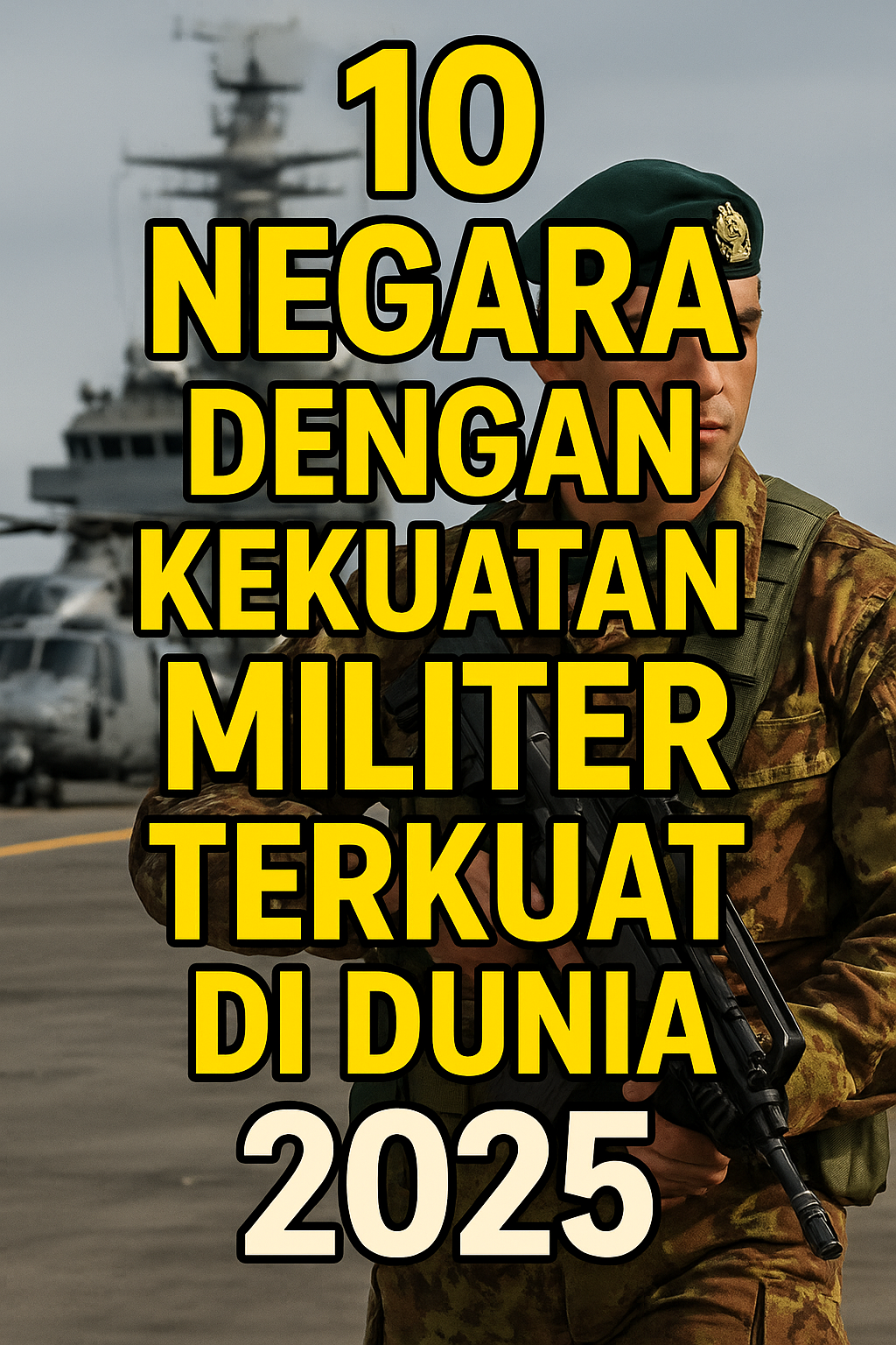 10 Negara dengan Kekuatan Militer Terkuat di Dunia 2025
